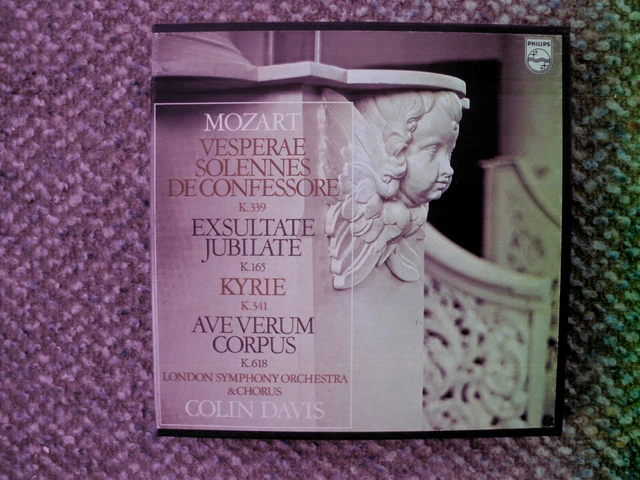 Mozart - Vesperae Solennes de Confessore. Philips reel to reel tape 7.5ips.