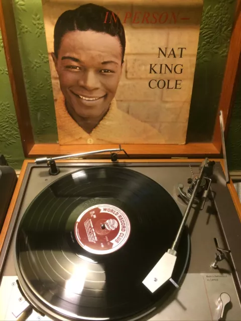 Nat King Cole - In Person 12" Vinyl LP
