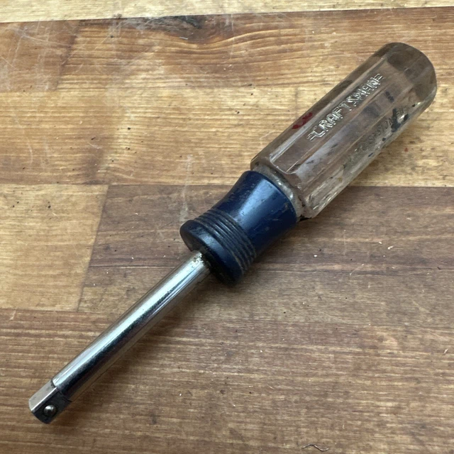 VINTAGE CRAFTSMAN USA 1/4" Drive Spinner Driver Handle 43372 H Series