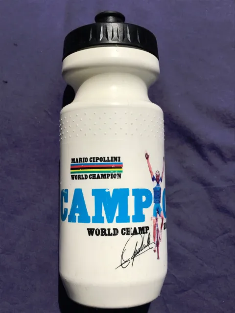 Rare Specialized Mario Cipollini World Champion Water Bottle 2002
