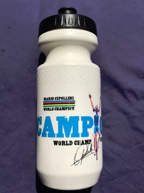 Rare Specialized Mario Cipollini World Champion Water Bottle 2002 Rare Specialized Mario Cipollini World Champion Water Bottle 2002