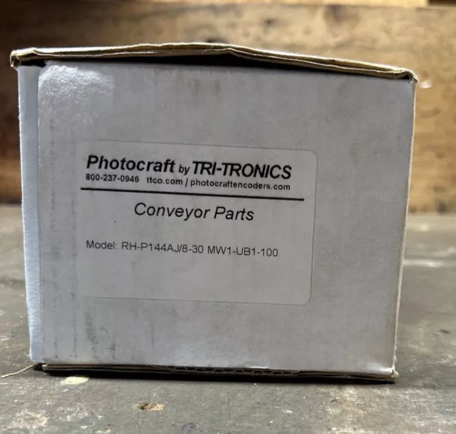 Photocraft Encoder RH-P144AJ/8-30 MW1-UB1-100 - w/ 250 Ft Cable, Wheels, Weight