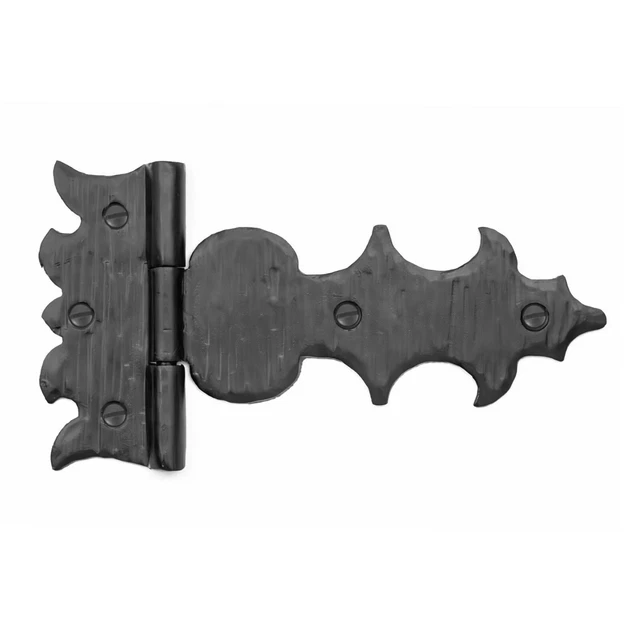 2 Pack 7.5" Rustic Iron Spear Strap T Hinge For Doors, Gates & Furniture