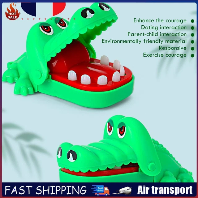 Jeu De Dents De Crocodile - Jouet Familial Pour Enfants Et Adultes - Développe Les Réflexes - Cadeau Pour Fêtes
