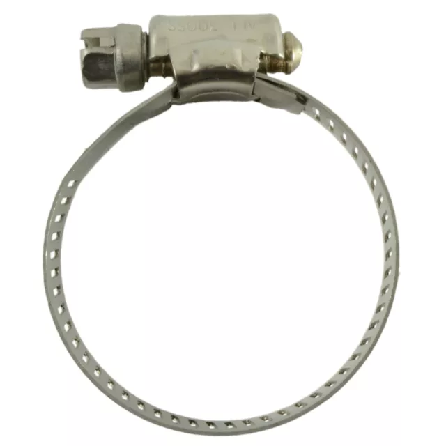 #20 18-8 Stainless Steel Flat Hose Clamps (2 pcs.)