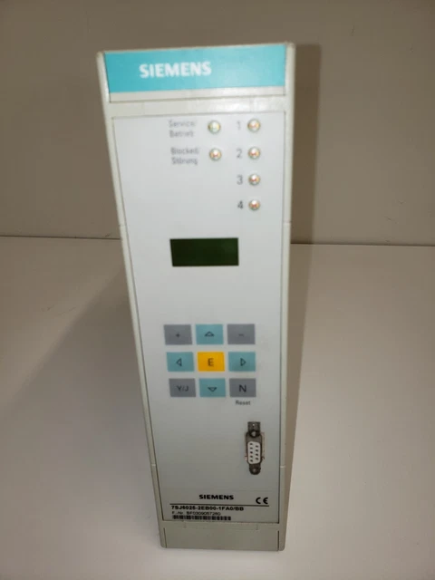 Siemens 7SJ6025-2EB00-1FA0/BB Overcurrent Relay