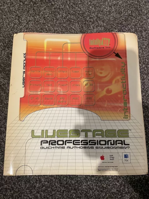 Livestage Professional QuickTime Authoring Environment Manual Apple Mac 2000