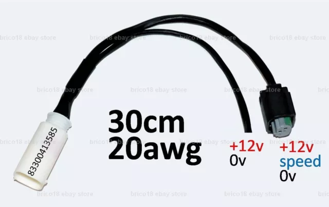 BMW Accessory Y Cable 83300413585 30cm/20awg/3p - R1200 R1250 GS RS RT XR K1600