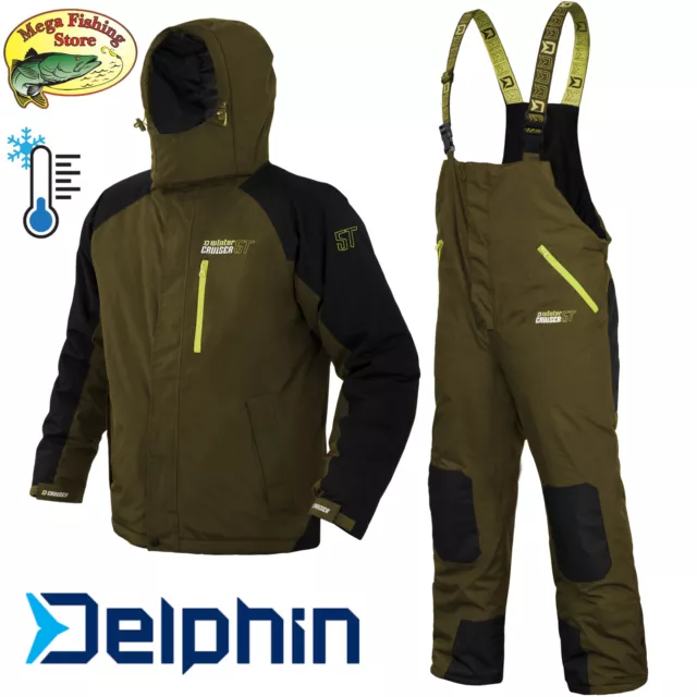 Delphin Winter Cruiser 5T Thermo Anzug - Outdoor Angelanzug - Jacke + Hose