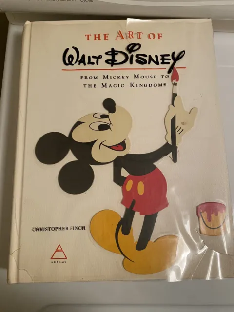 The Art Of Walt Disney Coffee Table Book By Christopher Finch First Edition 1973