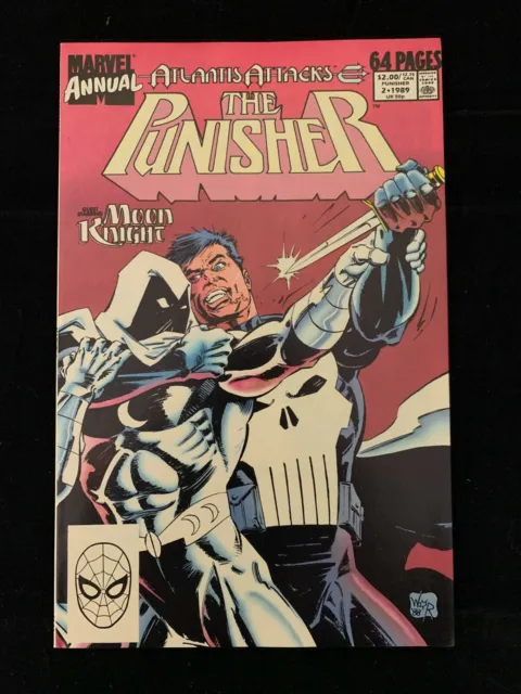 The Punisher Annual #2 - First Punisher vs. Moon Knight - NM