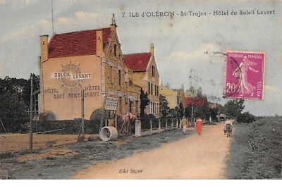 Hotel du Soleil Levant St-TROJAN 480734 CPA Ile d'OLÉRON 