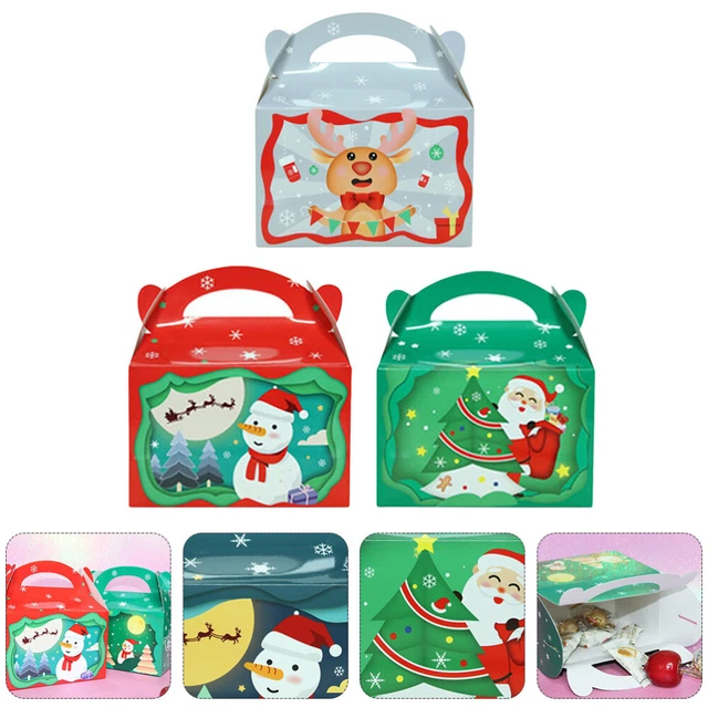 12 Pcs Dekorative Weihnachten Boxen Weihnachten Favor Box