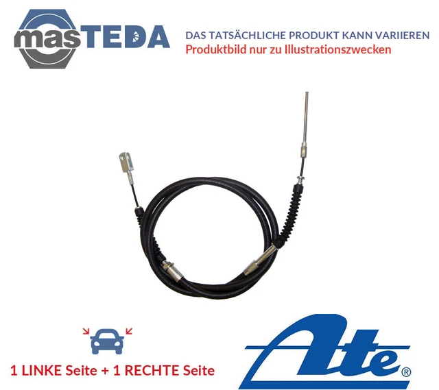 243727-05402 Handbremsseil Bremsseil Hinten Ate 2Pcs Für Fiat Marea,Brava