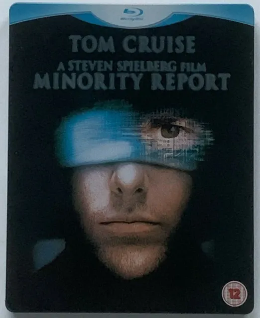 Minority report (blu-ray +dvd) Steelbook - UK Import -  Audio: Anglais