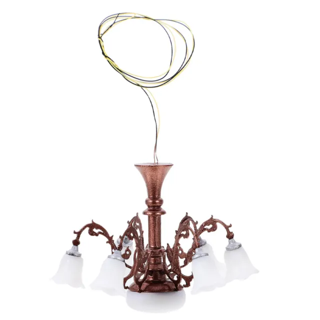 Tiny Hanging Light Simulation Ceiling Lamp Mini LED Decorative Model Moss