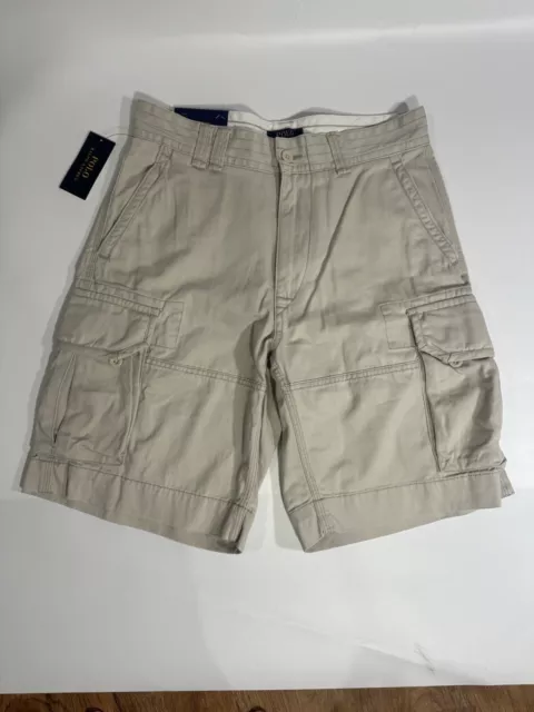 POLO RALPH LAUREN Cargo Shorts Mens Size 31 Light Sand Nwt $54.95 ...