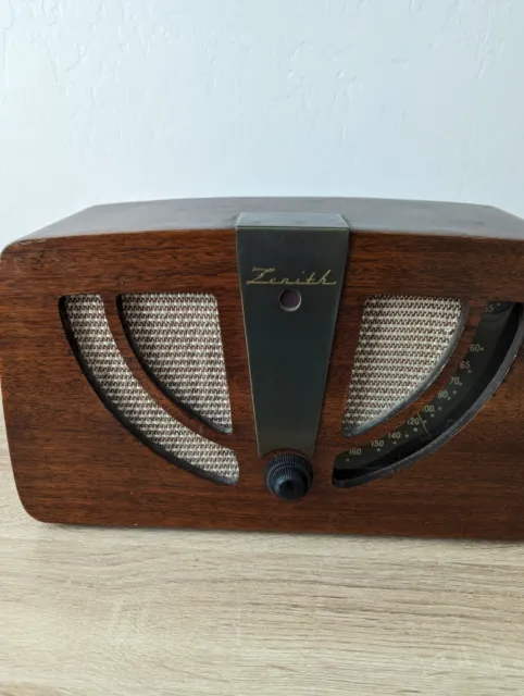 Zenith Radio 6D030 Vintage 1940'S Rare Working