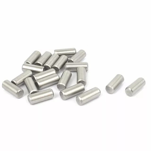 4mmx10mm acier Inox 304 Éléments fixation Chevilles parallèles 20pcs