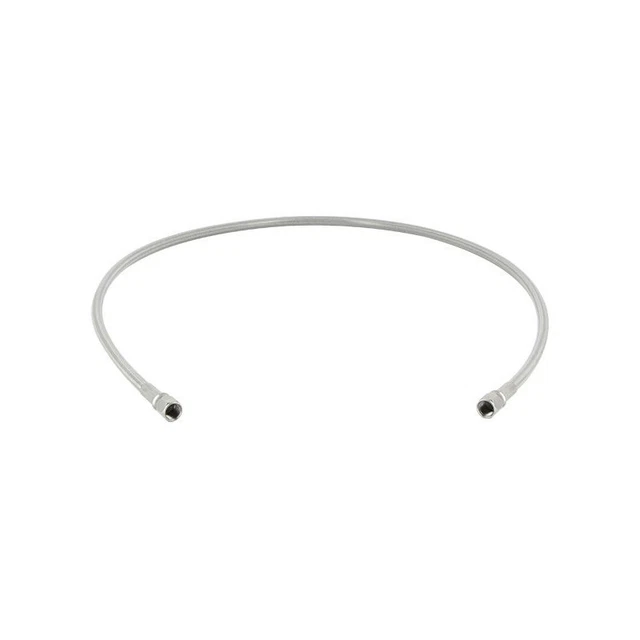 Durite 700mm - Raccords Pré Sertis Gaine Transparente
