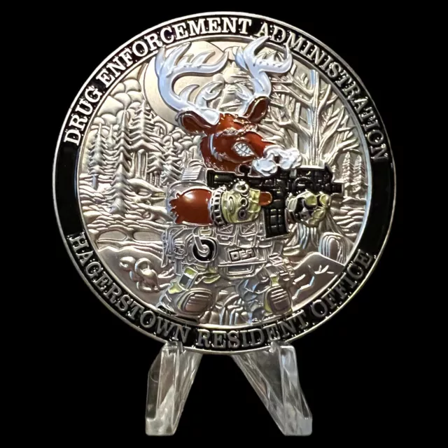 DEA Hagerstown Resident Office Challenge Coin