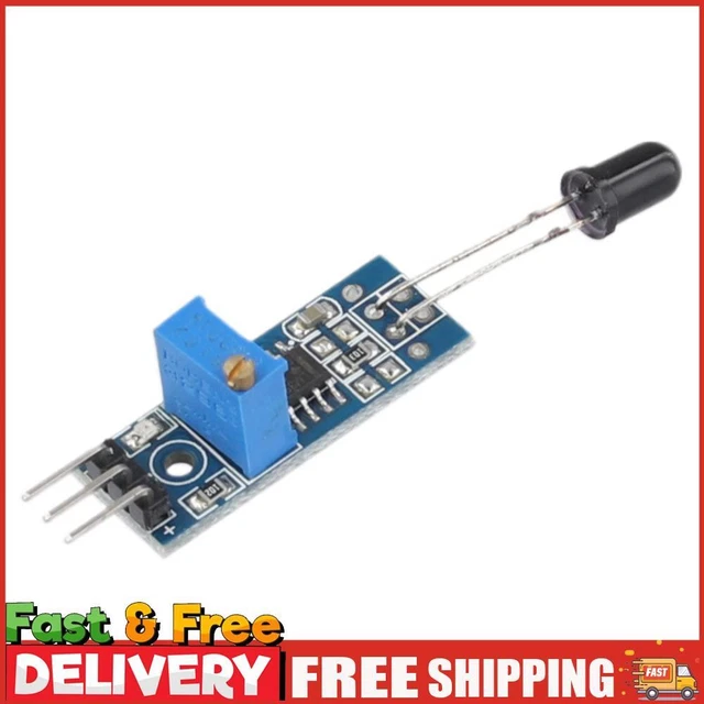 INFRARED FLAME DETECTION Sensor Module DC 3V-5V Fire Detector 3 Pin for ...