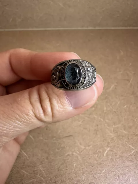 HERFF JONES HJ Ultrium 1999 Lake Brantley High School Class Ring Blue Stone sz 7 22.99 PicClick