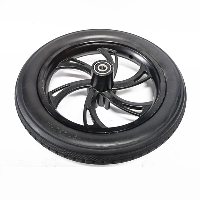 Roue De Remorque 20 Pouces - Pneu En Caoutchouc Robuste - Haute Capacité De Charge Et Excellente Traction - Pour Remorques De Vélo Et Extérieur - 10