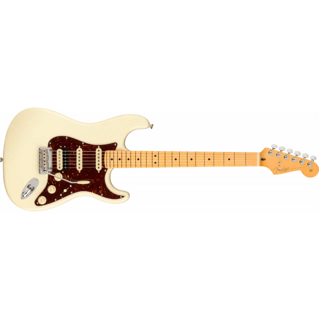Fender American Professional II Stratocaster HSS - Olympic White - touche érable