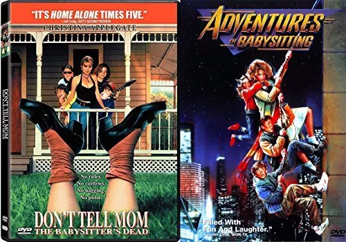 Don't Tell Mom the Babysitter's Dead / Adventures in Babysitting 2 DVD Set New