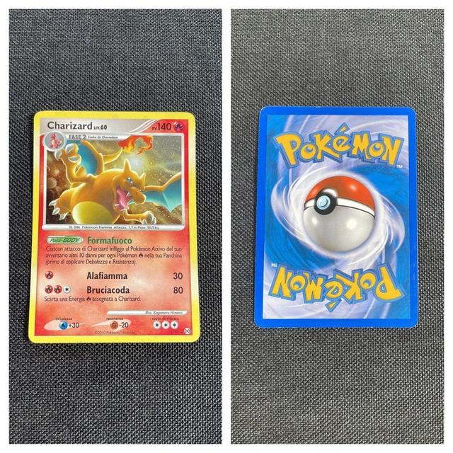 CARTE POKEMON Charizard Lv.60 1/99 Arceus Set ITA HOLO EX EUR 39,99