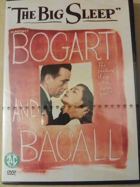 THE BIG SLEEP Dvd - New & Sealed, R2 - Humphrey Bogart & Lauren Bacall ...