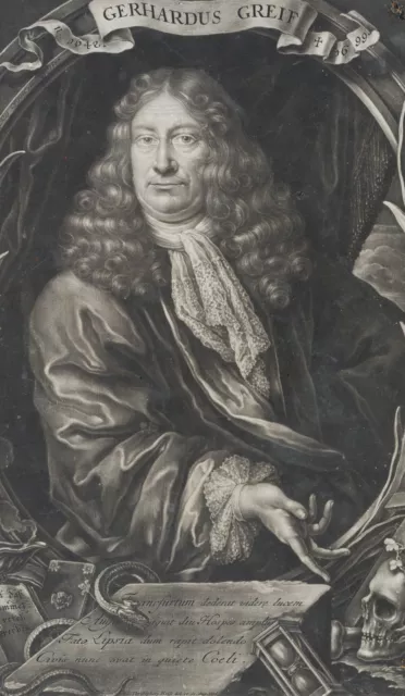 HEISS (*1660) nach BEISCHLAG (*1645), Gerhard Greiff,  1700, Mezzotinto