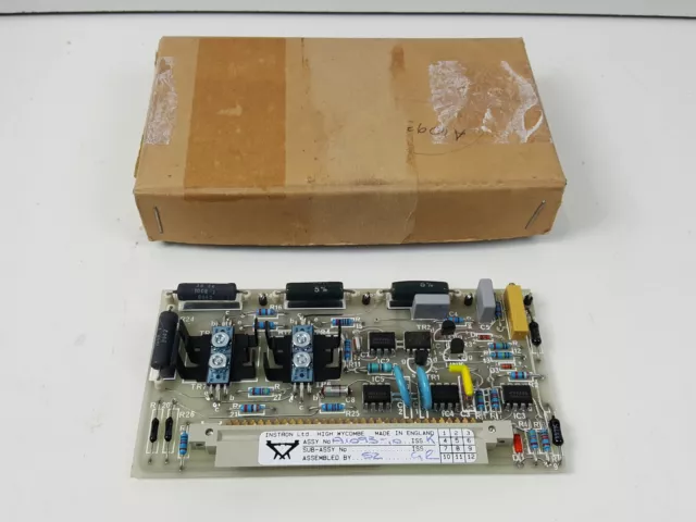 Instron Ltd Assy no. A1093-10 ISS - K Part/Board for Tensile Tester Lab
