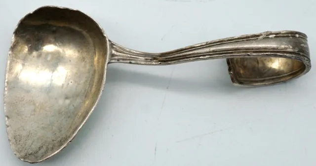 Sterling Silver Sideways Spoon Curved Handle WEBSTER COMPANY   AS IS