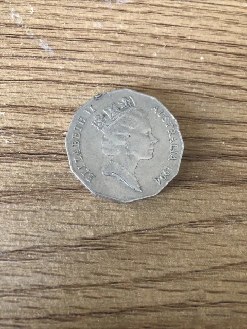 1994 Rare 50 Cent Australian Coin 2