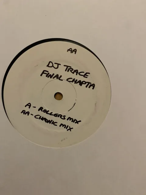 DJ Trace Final Chapta 12 Vinyl Promo Dee Jay recordings Drum n Bass Jungle