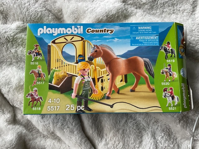 Playmobil 3571 – Hôpital Et Diligence Complet En Boîte – Vintage