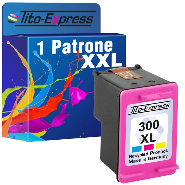 Druckerpatrone Patrone Color PlatinumSerie für HP 300XL HP 301XL HP 302XL HP 304