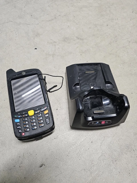 Motorola mc67na + PSCMC67UE Untested Sold As Is