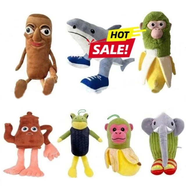 Peluche Italienne Brainrot - Requin Avec Chaussures - Jouet Drôle Et Décalé - Idée Cadeau Originale