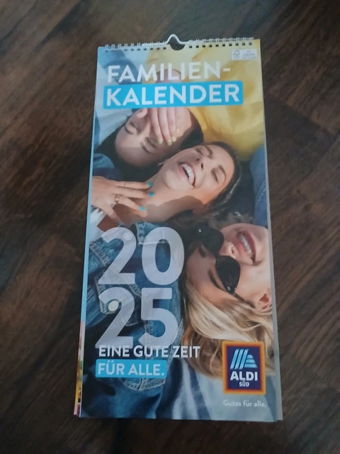 ALDI 2025 DEIN ALDI Familien Planer Kalender zum aufhängen EUR 1,00