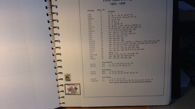 Briefmarken Danzig , Gestempelt fast komplett , bitte unt. lesen!!