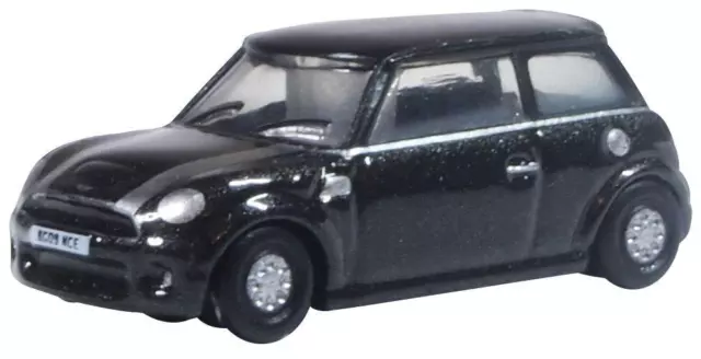 Oxford Diecast NNMN003 New Mini Cooper S Midnight Black