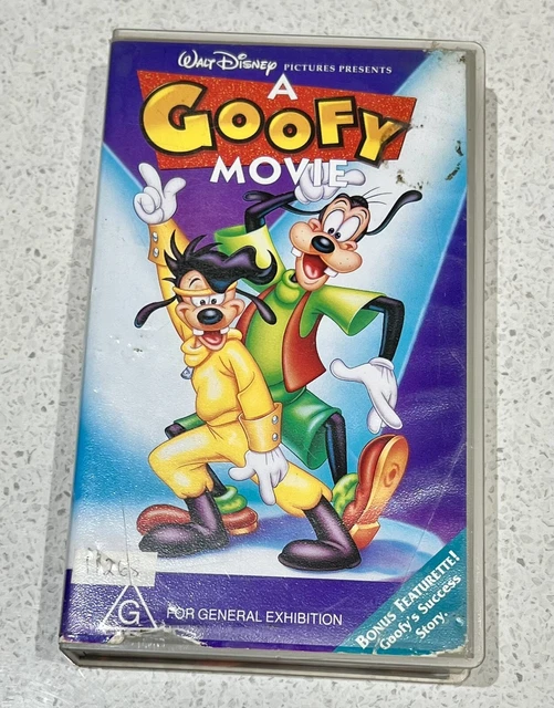WALT DISNEY A Goofy Movie (VHS) Video Tape Walt Disney Cartoon Movie