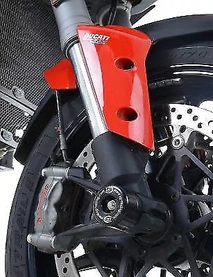 R&G RACING PAIR BLACK FORK PROTECTORS for Ducati Monster 797 (2018) 2