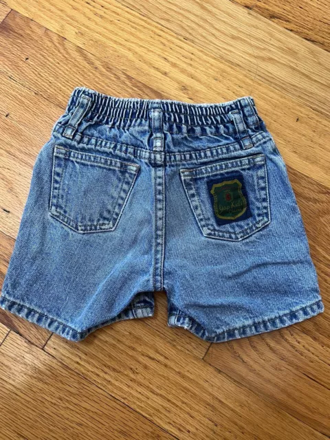 Vtg Boy's Denim Shorts GAP KIDS Classic The Perfect Fit  *561-17 Size 2t!!