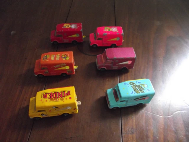 Lot De 6 Camions Majorette - Occasion - Pour Collection Ou Jeu
