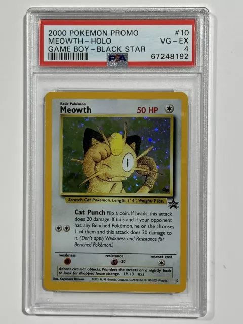 Meowth 🐱 (Game Boy) Promo . . . Thank you @mintly_collectables
