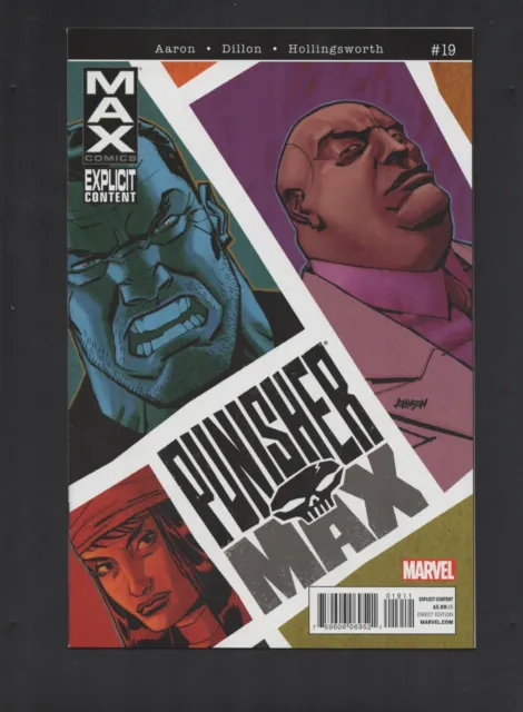 Marvel Comics Punisher Max January 2012 NO#19 Comic Book Comicbooks